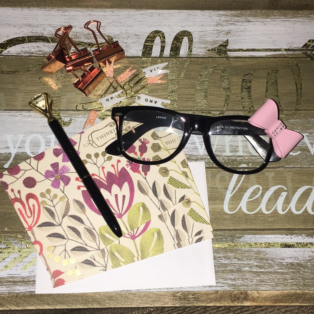 Black 'Nerd' Glasses